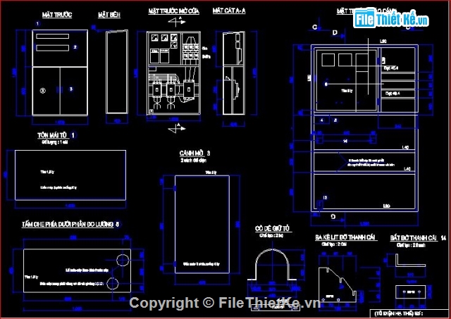 File thiết kế,File cad,TBA,TBA 22KV